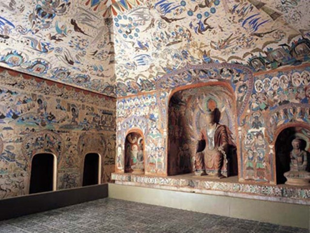 Về một kho báu vô giá của nghệ thuật Phật giáo ảnh 6 Mogao 3.jpg