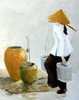 Gánh nước giếng quê
thơm thảo với giao thừa Làng Mai ảnh 2 langmai 2.jpeg