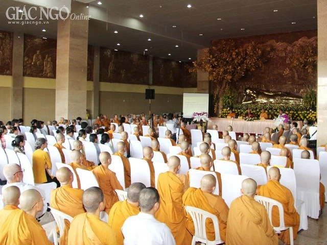 Bế mạc Hội thảo tại Pháp viện Minh Đăng Quang ảnh 3 1 chieu 7.jpg