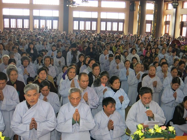 Các thiền viện Trúc Lâm phía Bắc khai pháp ảnh 3 sung phuc 4.jpg