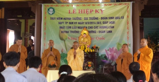 Hiệp kỵ gia trưởng, đoàn sinh GĐPT tại chùa Trường Thọ ảnh 1 3 hiep ky.JPG