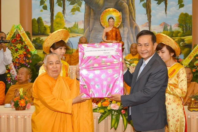 Đà Nẵng: Khánh thành tịnh xá Ngọc Cơ ảnh 4 Tang qua.jpg