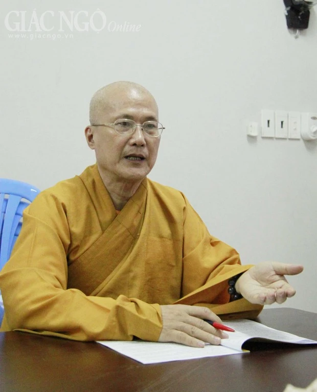 Ban Hướng dẫn Phật tử T.Ư: Chuyện cũ và mới ảnh 1 1.TT.ThichChonKhong. Vũ Giang.jpg