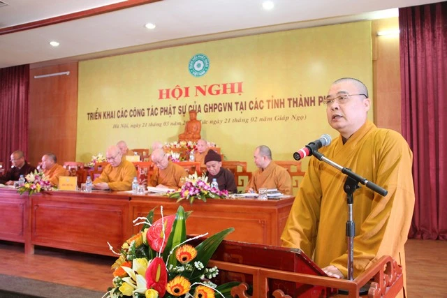 Hội nghị triển khai Phật sự các tỉnh phía Bắc ảnh 1 1 trien khai 1.jpg