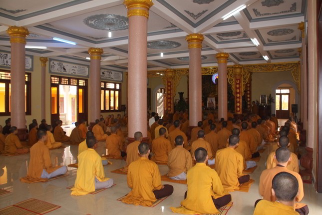 Đắk Lắk: 90 hành giả dự khóa bồi dưỡng đạo hạnh ảnh 5 boi duong5.jpg