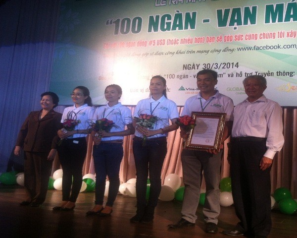 Ra mắt chương trình “Một trăm ngàn - vạn mái ấm” ảnh 1 ra mat.jpg