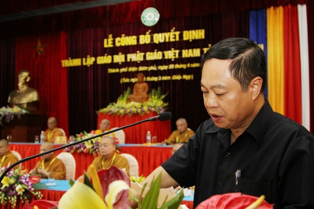 Thành lập Ban Trị sự GHPGVN tỉnh Điện Biên ảnh 7 1 a ra mat 7.jpg