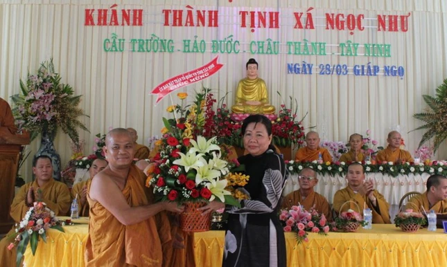 Tây Ninh: Tịnh xá Ngọc Như khánh thành chánh điện ảnh 2 1 tay ninh 2.jpg