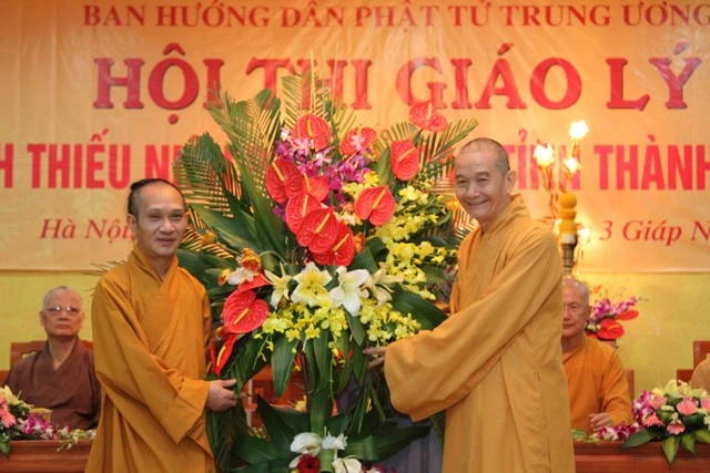 400 Phật tử phía Bắc dự Hội thi giáo lý ảnh 1 1 thi 2.jpg