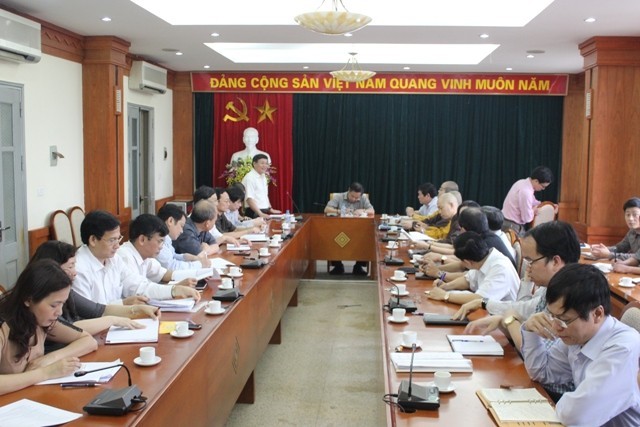 Tổ công tác liên ngành về Vesak họp lần cuối ảnh 1 1 hop 1.jpg