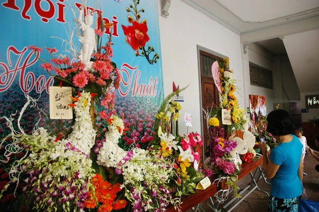 Thi vẽ tranh Đức Phật, cắm hoa, thư pháp, ẩm thực ảnh 36 DSC_0155.JPG