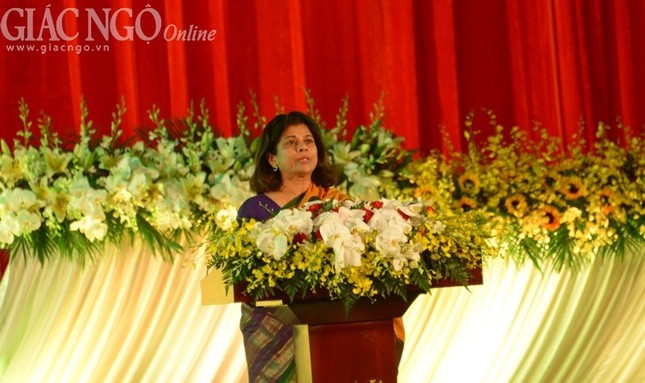 Trọng thể khai mạc Đại lễ Vesak LHQ 2014 tại Bái Đính ảnh 21 1 phat bieu 10.jpg
