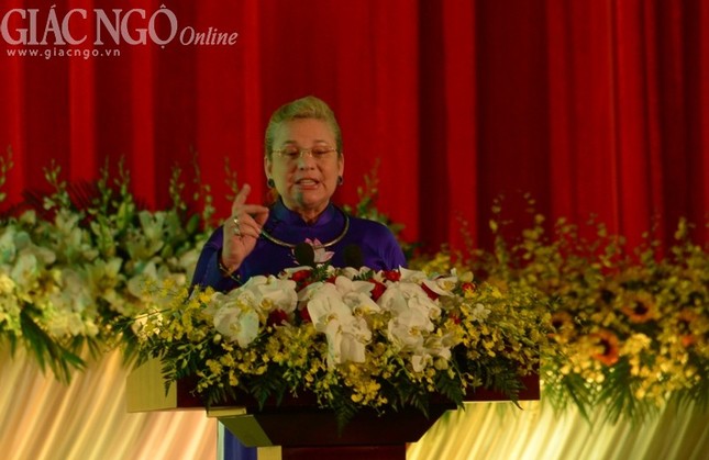 Trọng thể khai mạc Đại lễ Vesak LHQ 2014 tại Bái Đính ảnh 22 1 phat bieu 11.jpg