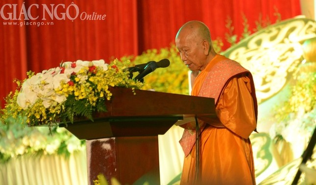Trọng thể khai mạc Đại lễ Vesak LHQ 2014 tại Bái Đính ảnh 23 1 phat bieu 12.jpg