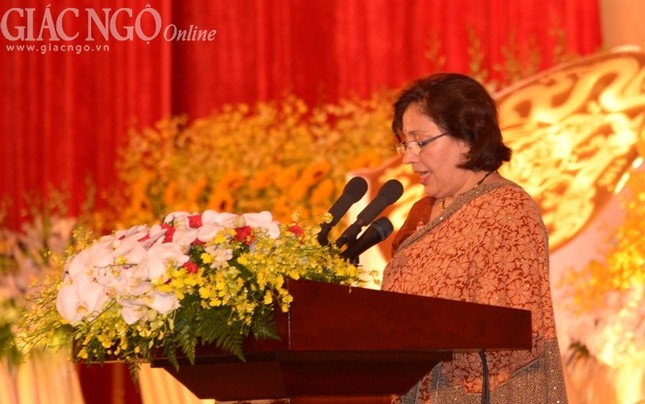 Trọng thể khai mạc Đại lễ Vesak LHQ 2014 tại Bái Đính ảnh 31 1 phat bieu 17.jpg