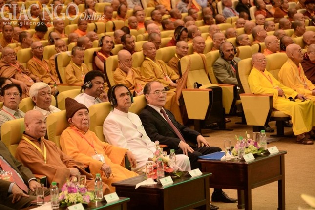 Trọng thể khai mạc Đại lễ Vesak LHQ 2014 tại Bái Đính ảnh 32 1 phat bieu 6.jpg