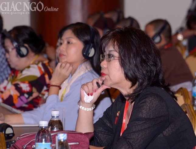 Sáng 9-5, có 5 hội thảo nhóm tại Đại lễ Vesak LHQ 2014 ảnh 5 BTN_0033.jpg