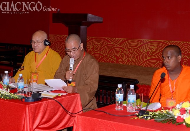 Sáng 9-5, có 5 hội thảo nhóm tại Đại lễ Vesak LHQ 2014 ảnh 10 BTN_0067.jpg