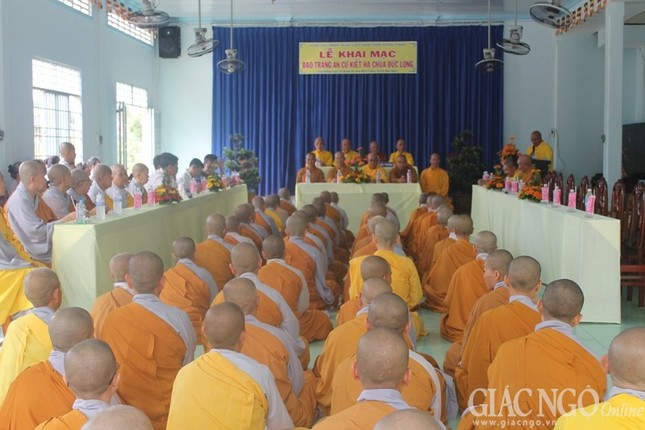 Đồng Tháp: Khai giảng các đạo tràng an cư ảnh 1 an cu 2.jpg