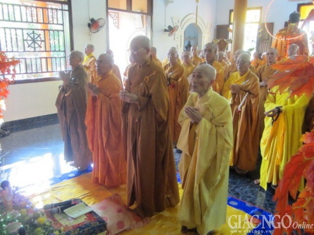 Khánh Hòa: Phật giáo thị xã Ninh Hòa khai hạ ảnh 1 ancu2.jpg