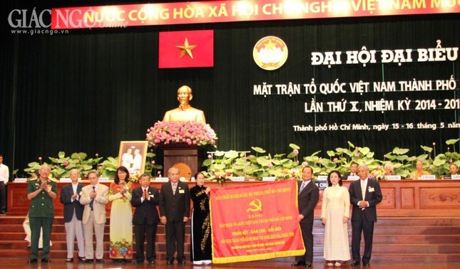 Đại hội MTTQVN TP.HCM lần thứ X, nhiệm kỳ 2014-2019 ảnh 6 IMG_9121.jpg