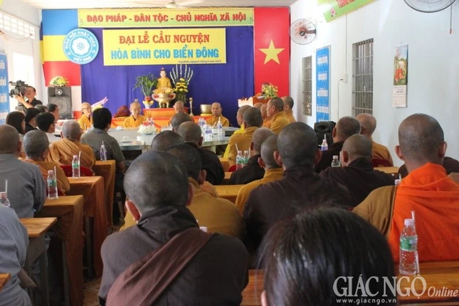 Tây Ninh: Đại lễ cầu nguyện hòa bình cho Biển Đông ảnh 1 Tay ninh 4.jpg