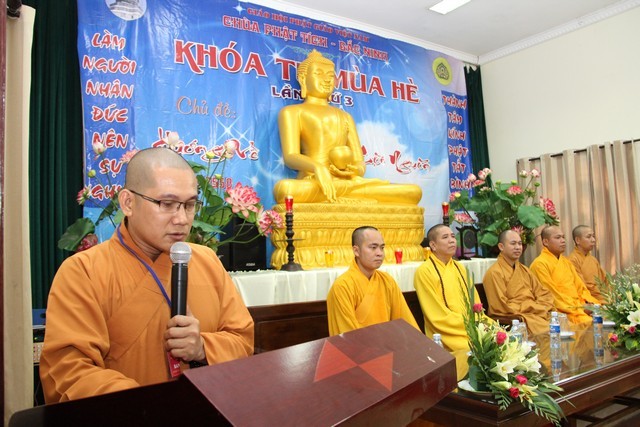 100 bạn trẻ về chùa Phật Tích tu một tuần ảnh 1 1 khoa tu 1.jpg