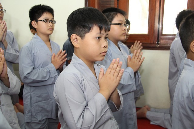 100 bạn trẻ về chùa Phật Tích tu một tuần ảnh 3 1 khoa tu 3.jpg