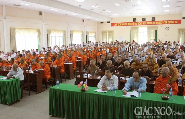 Sóc Trăng: Phổ biến pháp luật tới chức sắc, nhà tu hành ảnh 1 IMG_8216 copy.jpg