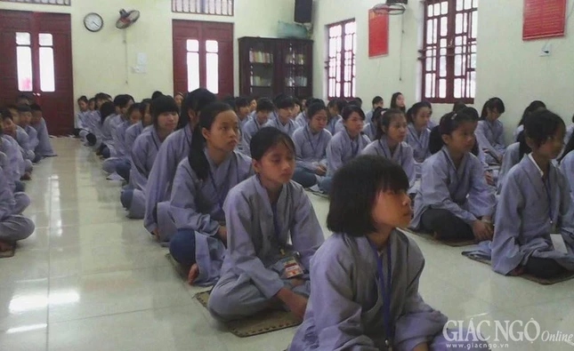 Chùa Ứng Linh “Gieo hạt thiện tâm” lần 2 ảnh 1 khoa tu.jpg
