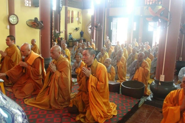 Thái Bình: Trường hạ chùa Thánh Long tác pháp an cư ảnh 1 thaibinh 1.jpg