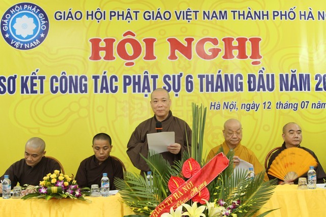 Hà Nội: Sơ kết Phật sự 6 tháng đầu năm ảnh 1 hnoi 1.jpg