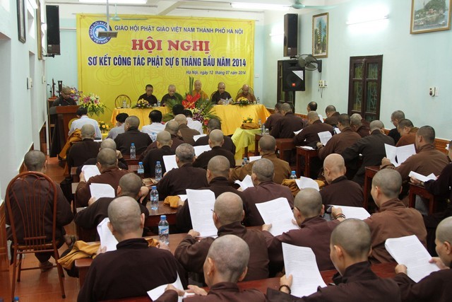 Hà Nội: Sơ kết Phật sự 6 tháng đầu năm ảnh 2 hnoi 2.jpg
