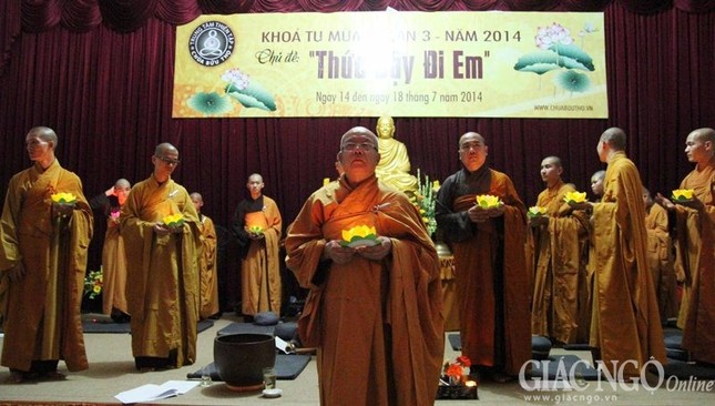 500 bạn trẻ tham dự khóa tu ở chùa Bửu Thọ ảnh 4 vuagiang12.jpg