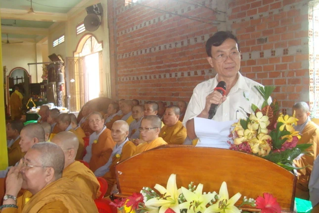 Tây Ninh: Bế giảng khóa An cư kiết hạ PL.2558 ảnh 2 1 be giang 3.jpg