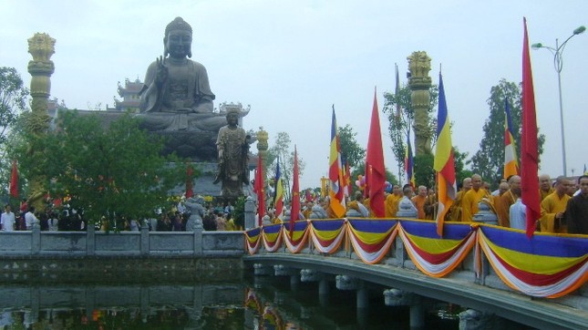 Nam Định: Khánh thành Đại tượng Phật 150 tấn ảnh 1 Nam Định: Khánh thành Đại tượng Phật 150 tấn ảnh 1