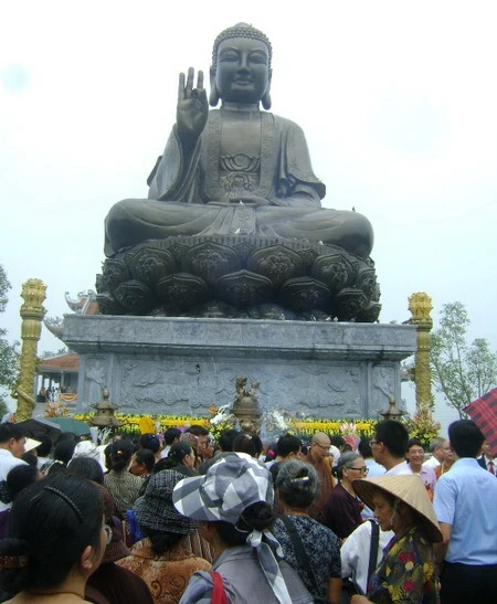 Nam Định: Khánh thành Đại tượng Phật 150 tấn ảnh 3