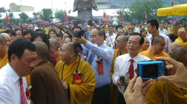 Nam Định: Khánh thành Đại tượng Phật 150 tấn ảnh 5