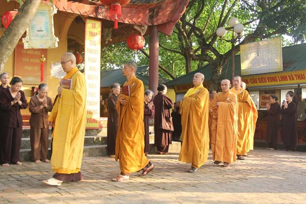 Thái Nguyên: Hạ trường chùa Phù Liễn tác pháp Tự tứ ảnh 1 phu lien 1.jpg