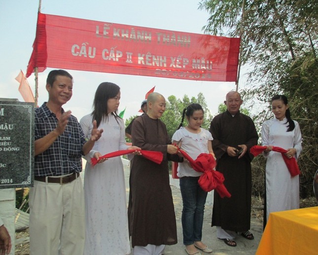 Nối nhịp bờ vui từ tấm lòng của một Phật tử nhỏ ảnh 1 BaoHan2.jpg