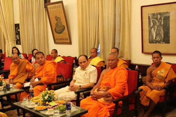 Hà Nội: Đoàn PG Campuchia, Lào thăm GHPGVN ảnh 2 a hn 2.jpg