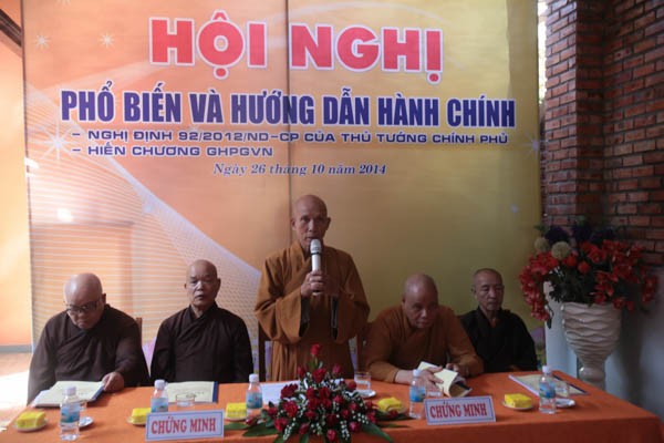 PG Q.Thanh Khê phổ biến công tác hành chánh Giáo hội ảnh 1 thanh khe 1.jpg