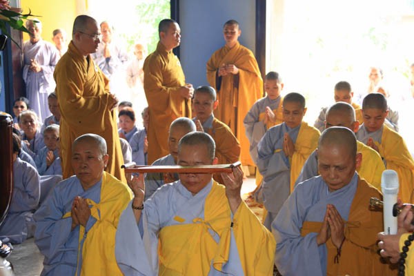 Quảng Nam: Lễ tiểu tường cố NT.Thích nữ Từ Hạnh ảnh 2 chau quang3.jpg