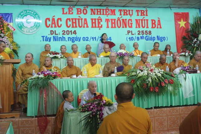 Bổ nhiệm trụ trì hệ thống các chùa Núi Bà Tây Ninh ảnh 2 1 tay ninh 2.jpg