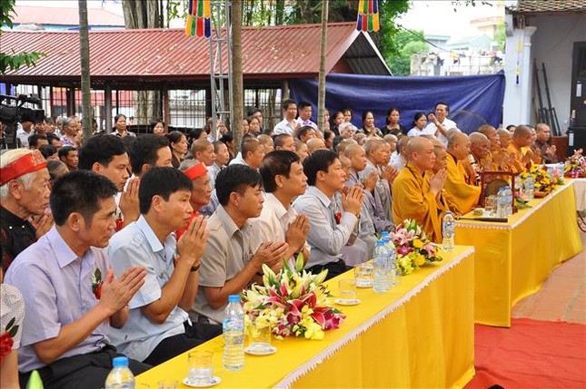 Hà Nội: Khánh thành công trình trùng tu ở chùa Cự Đà ảnh 1 hnoi23.jpg
