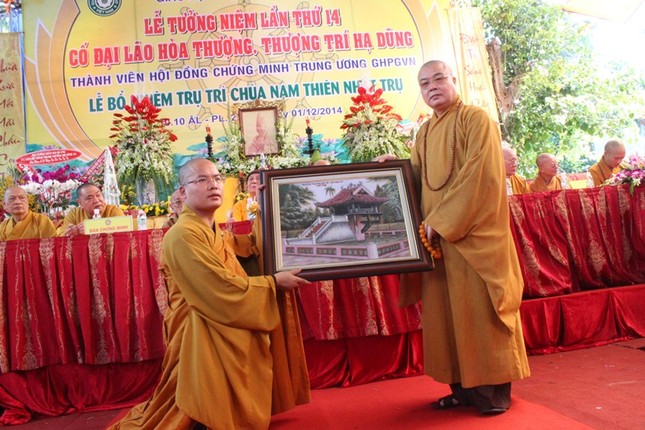 Chùa Nam Thiên Nhất Trụ làm lễ bổ nhiệm trụ trì ảnh 8 20NT.jpg