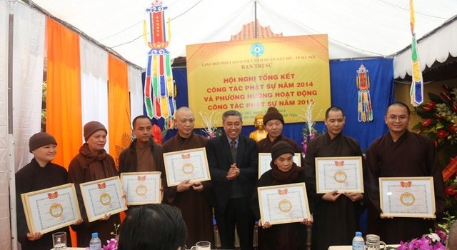 Hà Nội: PG Q.Tây Hồ tổng kết Phật sự năm 2014 ảnh 2 hnoi 1.jpg