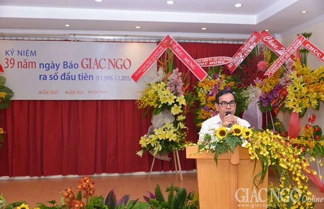 Ấm áp lễ kỷ niệm 39 năm thành lập Báo Giác Ngộ ảnh 11 ky niem 13.JPG