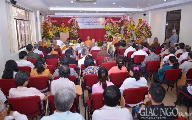 Ấm áp lễ kỷ niệm 39 năm thành lập Báo Giác Ngộ ảnh 4 ky niem 3.JPG