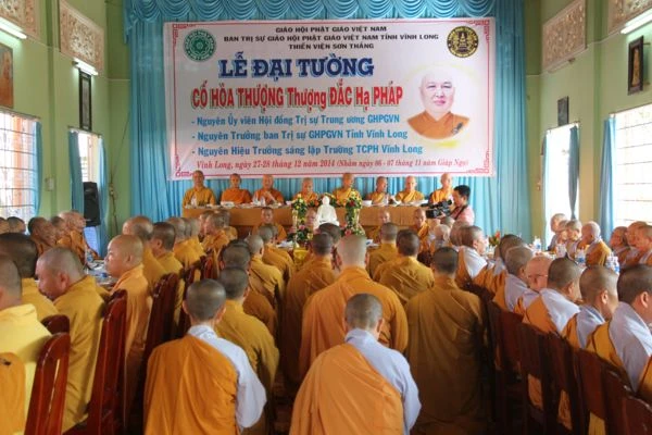 Vĩnh Long: Lễ Đại tường cố HT.Thích Đắc Pháp ảnh 8 son thang 8.jpg